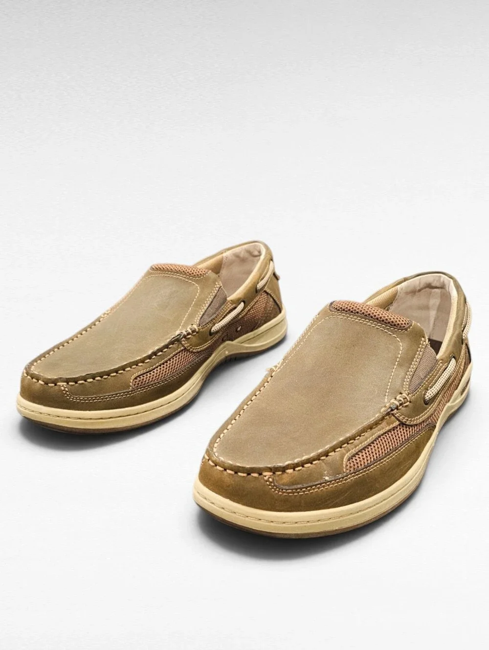Margaritaville Men's Anchor Slip-On Boat Shoes Size 13W